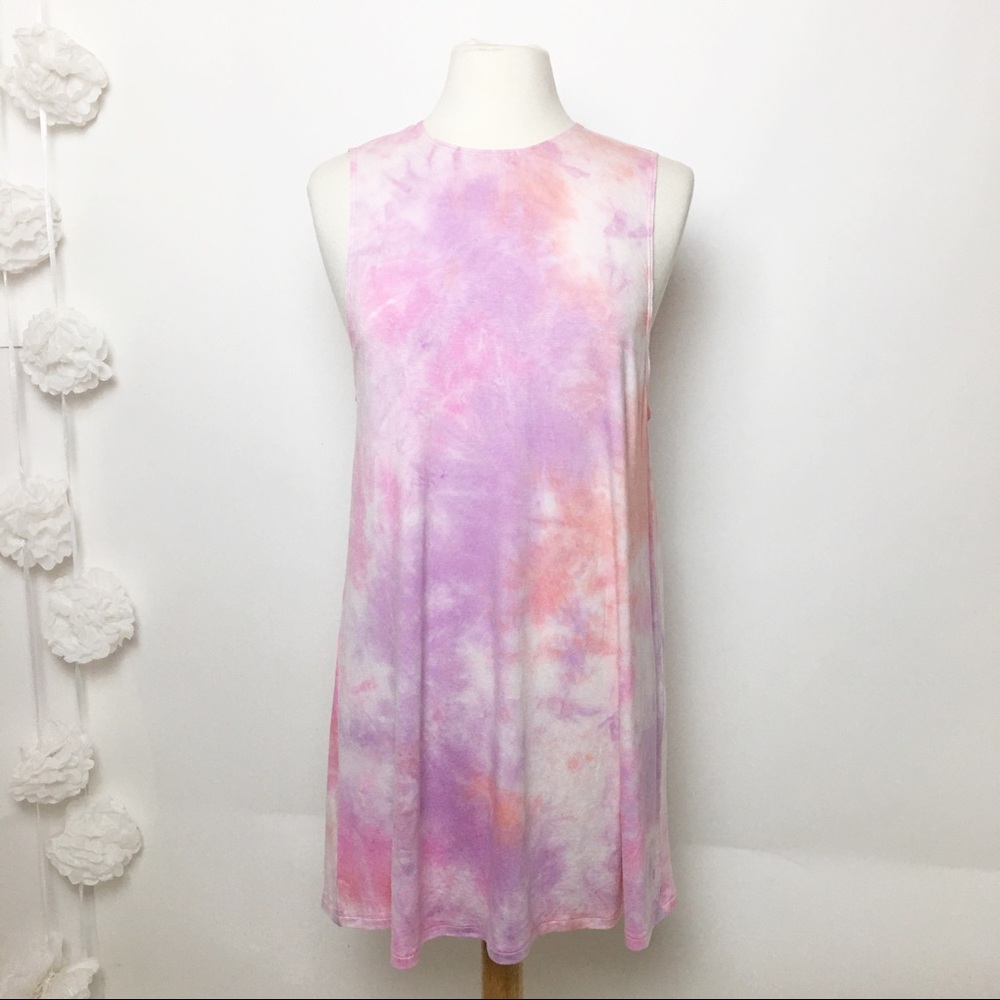 American Apparel Tie Dye Olivia Tank Dress Stevie